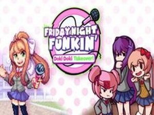 FNF: Doki Doki Takeover Online Game