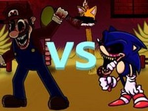 FNF Mario.EXE vs Sonic.EXE Online Game
