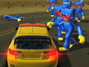 Huggy Wuggy Road Driving Game