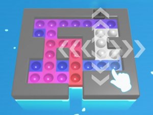 Bubble Maze Puzzle Game