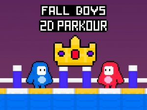 Fall Boys 2D Parkour Online Game