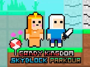Candy Kingdom Skyblock Parkour Online Game