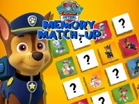Paw Patrol Memory Match Up Online Game