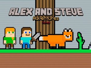 Alex and Steve Adventures Saves Online Game