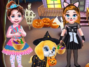 Baby Taylor Halloween Fun: Makeup & Dressup Online Game