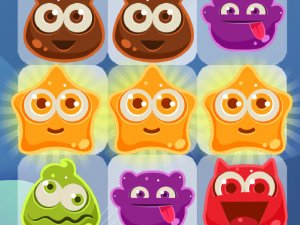 Crazy Jelly Match - Fun Match 3 Puzzle Game