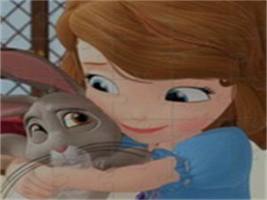 Sofia And Animals Jigsaw Puzzle Online Game