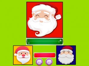 Jewel And Santa Claus Puzzle Game