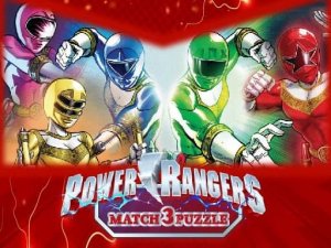 Power Rangers Match 3 Puzzle Game
