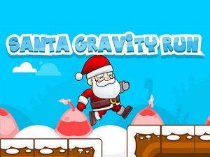 Gravity Santa Run Online Game