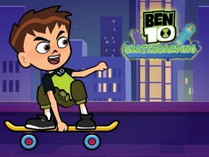 Ben 10 Skateboarding Online Game