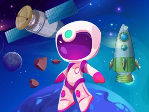 Space Attracts Online Jump Adventure Game