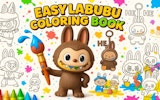 Easy Labubu Coloring Book: Digital Art & Creativity Game