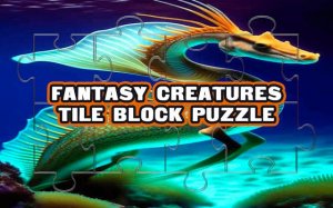 Fantasy Creatures Tile Block Puzzle Game