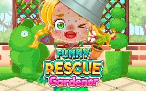 Funny Rescue Gardener - Casual First Aid Game