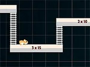 Arithmetic Grid Adventure with a Small Rodent